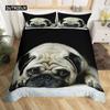 Dog Duvet Cover Set Queen Size Kids Teen Boys Bedding Set Cute Pet Puppy Comforter Cover Animal Theme Quilt Cover for Children