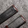 Watchband 20 22mm Vintage Polished Cowhide Quick Release Stitching Watch Strap for Rolex for Omega Bracelet Universal Wristband