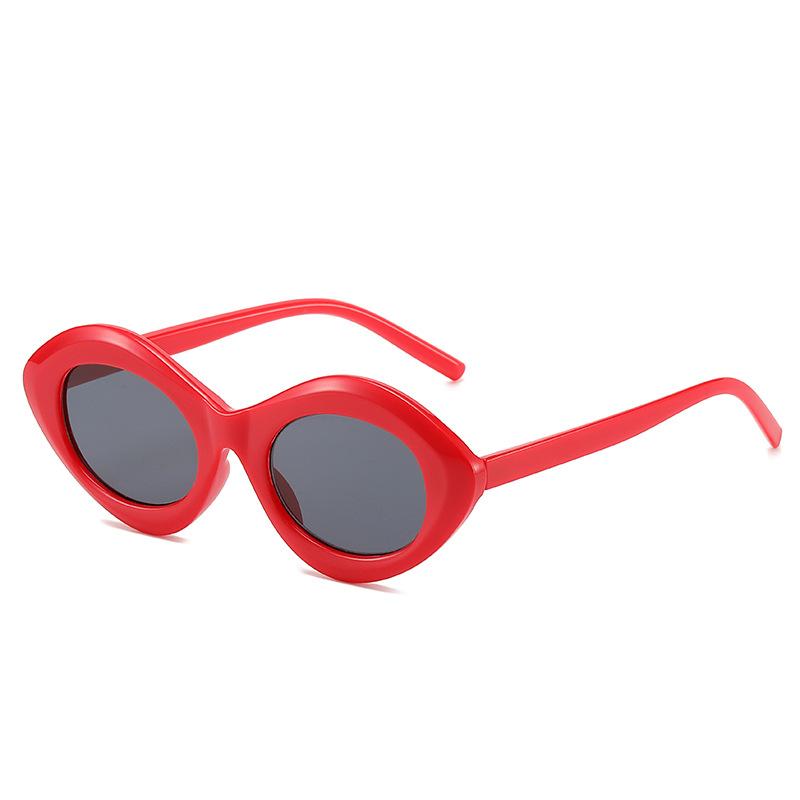 Sunglasses Catwalk Party Fun Lips Cat Eye Sunglasses Uv400