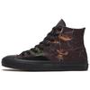 Chuck Taylor All Star Comfortable and Versatile High Top Canvas Shoes Unisex Black Brown