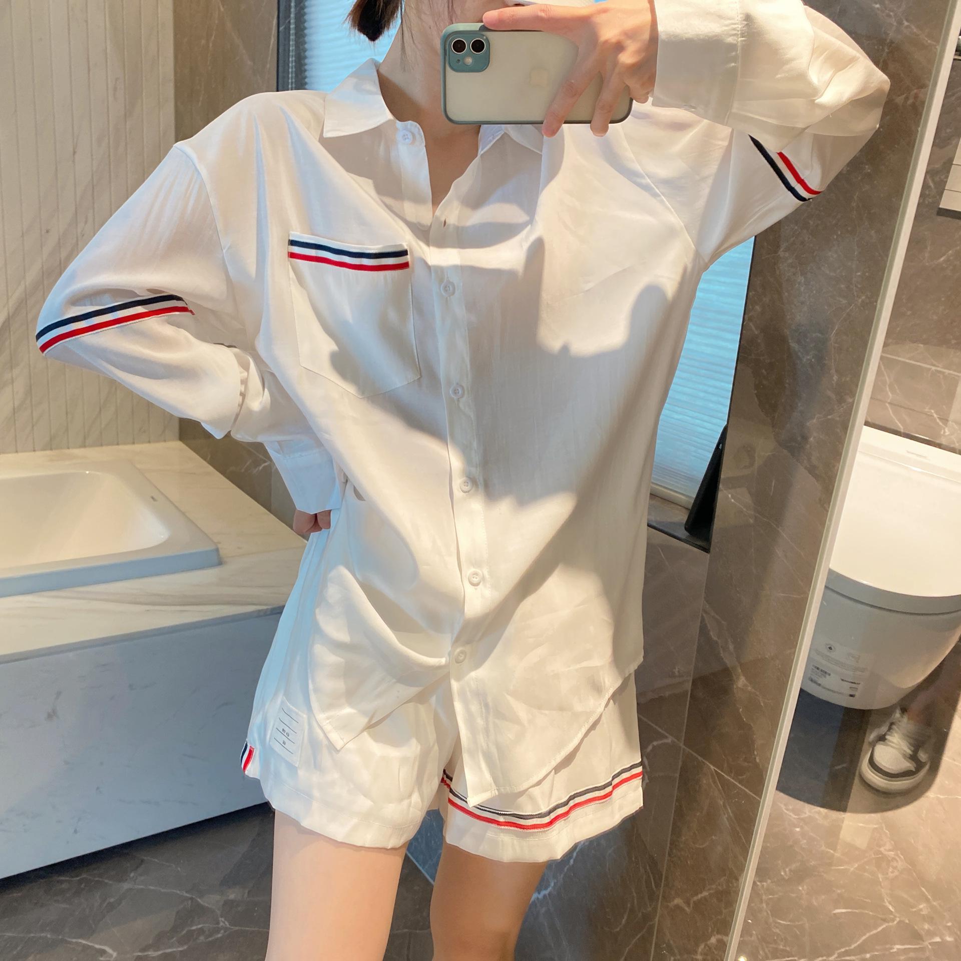 

THOM BRASSY 8842TB Stripe Webbing Set - New Summer Collection Large чорний