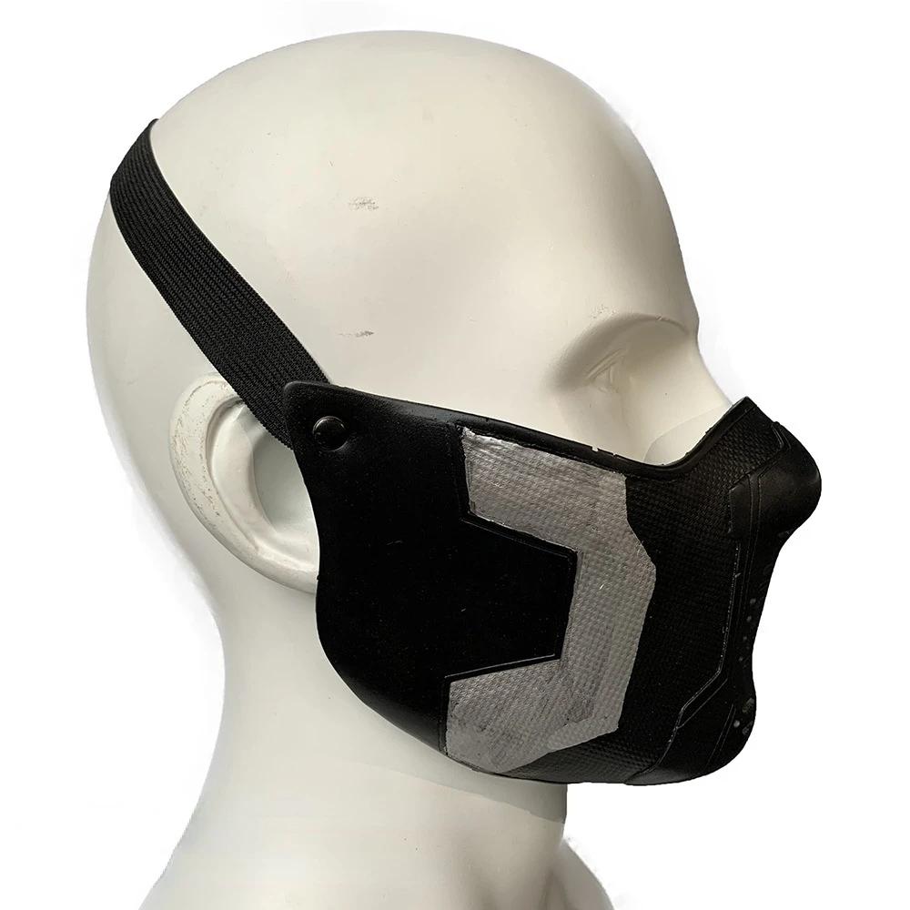 Anime Masks America 2 Cold Soldier Mask Robotic Arm Play Role Masques James Buchanan Bucky Barnes Cosplays Latex Mask