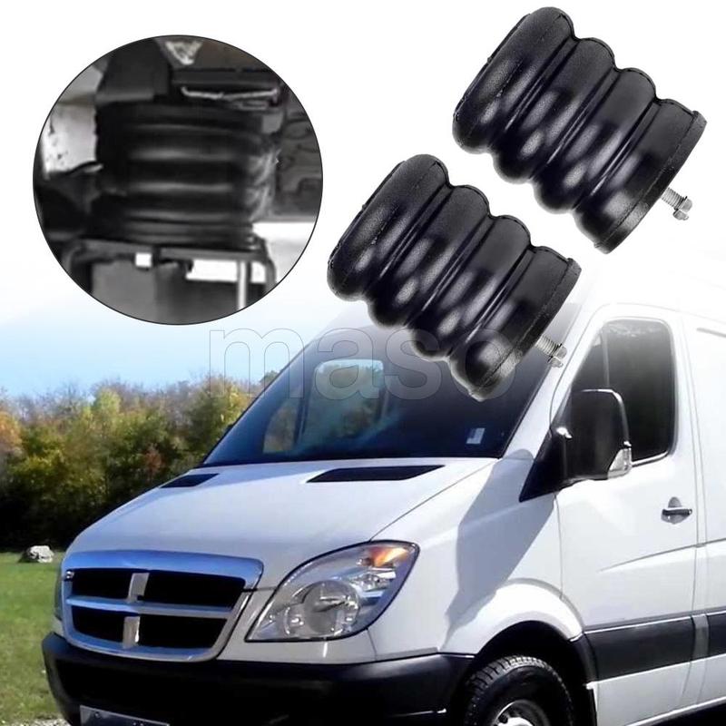 2pcs Front Suspension Air Helper Springs SSF106047 For Dodge Sprinter Ford E-150 250 350 450 Freightliner Mercedes-Benz Sprinter