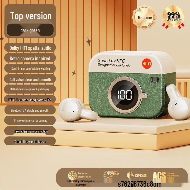 Bluetooth Earphones with Long Battery Life - Low Latency, Touch Control, Sports Series