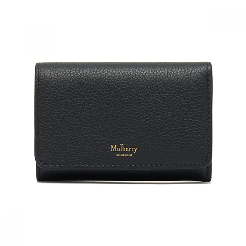 

Mulberry Rl6824 205 A100 Continental Grain Trifold Bifold Wallet RL6824 205 A100