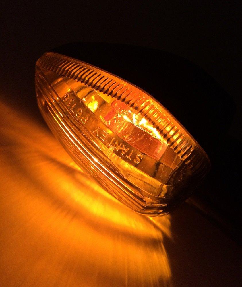 Honda Turn Signal Light Set of 4 Clear Smoke Amber for Various CB CBR