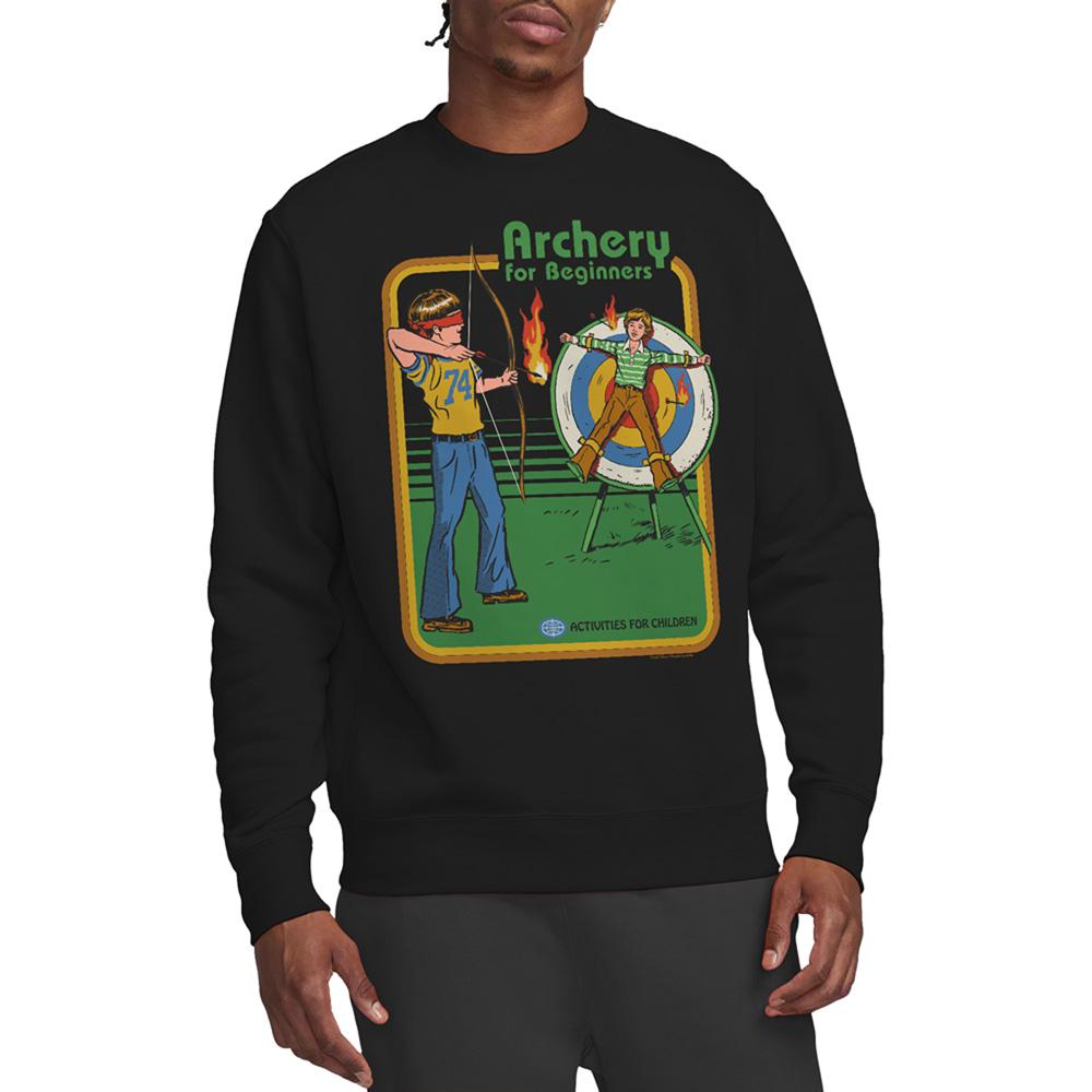 Steven Rhodes Unisex Adult Archery For Beginners Sweatshirt