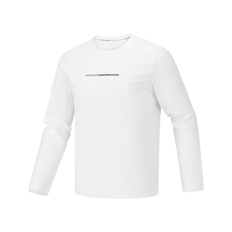 Skechers Round Neck Letter Pullover Knit Sweater Men sweater P226M231-0019 S