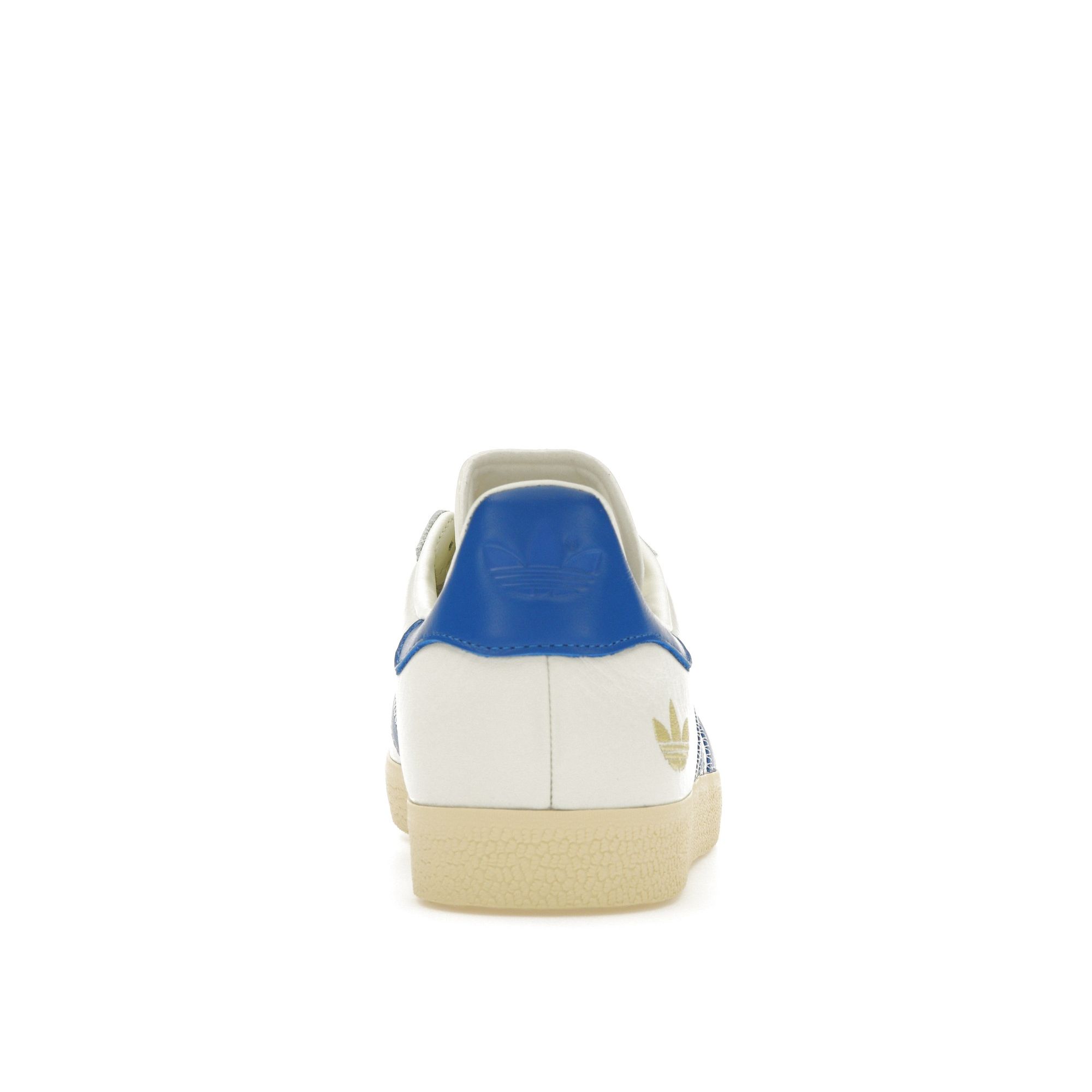 adidas Gazelle Ivory Bluebird Shoe Palace Эксклюзивные кроссовки унисекс кремовый — фото 7