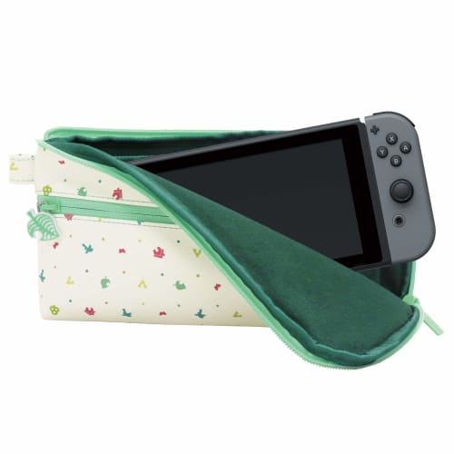 [Nintendo-lisensiert produkt] Animal Crossing: New Horizons håndveske til Nintendo Switch / Nintendo Switch Lite [Kompatibel med Nintendo Switch/Ninte