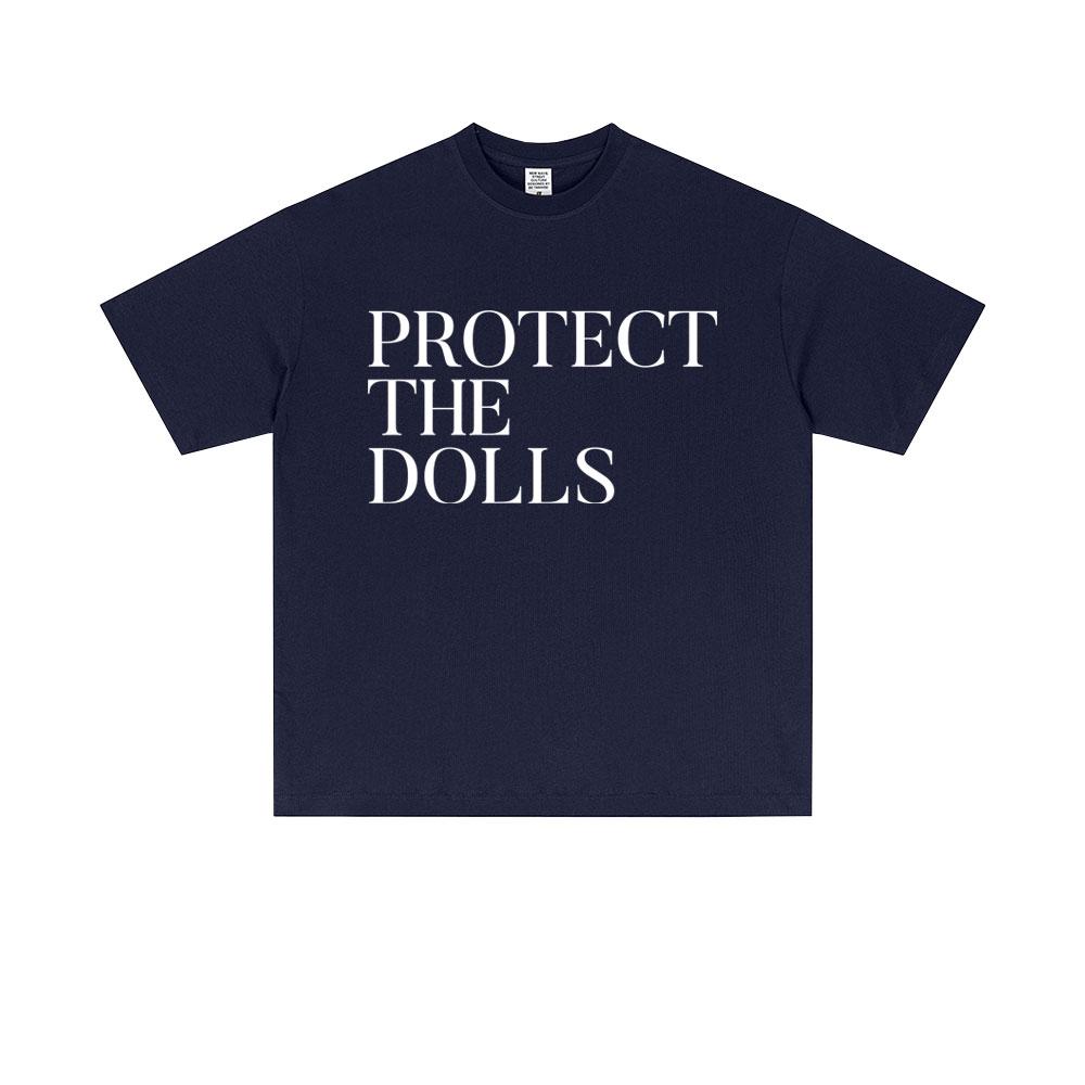 2026 SpringSummer Pedro Pascal Protect The Dolls Design Mens and Womens Fashion Retro TShirt