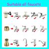 Universal Hose Tap Adapters Faucet Tap Connector Garden Water Hose Pipe Fitting Faucet Adapter Watering Garden Tool 15-23mm