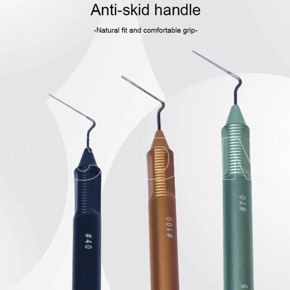 1Pcs NICEDEN Dental Endo Buchanan Hand Plugger Fill Instrument NITI Tip #0 #1 #2 Endodontic Dentist Dentistry Tools