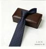 Retro Gray Plaid 8cm Tie: Versatile Coffee Workwear for Men's Business Style