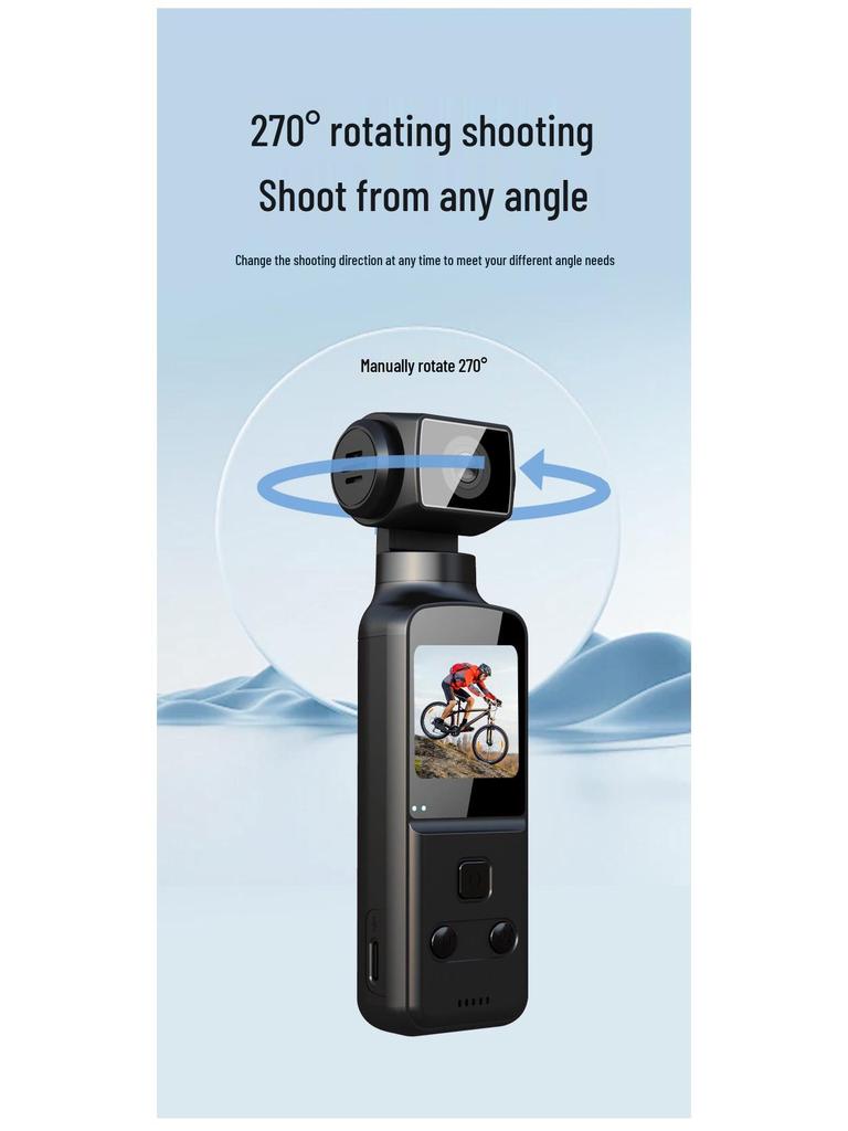 Best-Selling K1 4K HD Action Camera with 270° Rotation & WIFI for Sports