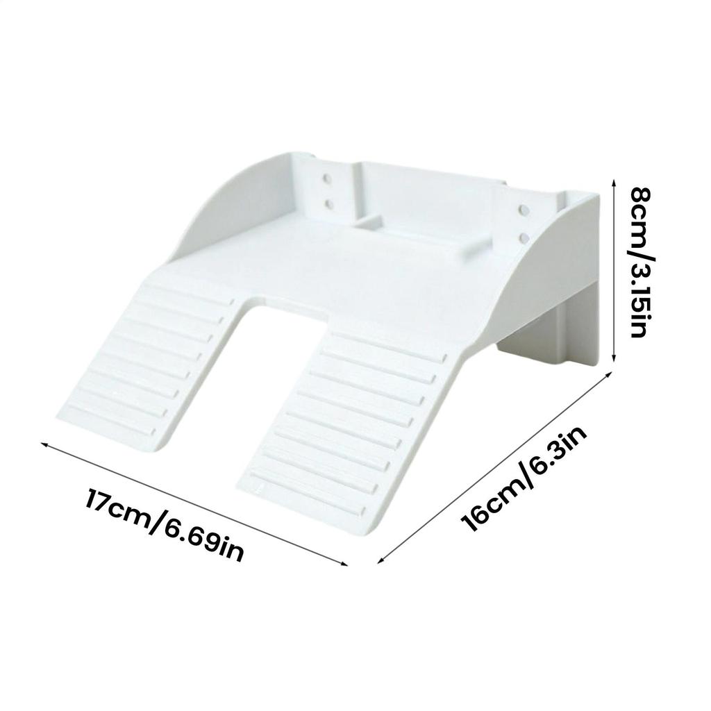Turtle Tank Accessories Large Non-Slip Terrace Basking Area For Turtle Tank For Climbing Enrichment Resting Feeding Sleeping