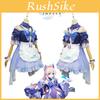 Genshin Impact Sangonomiya Kokomi Maid Cosplay Costume For Role Play And Halloween
