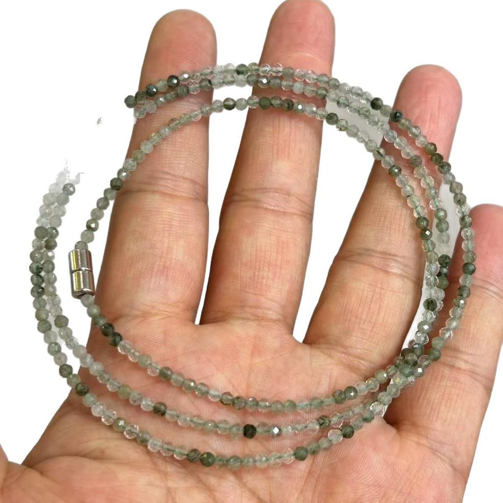 Multi-Row Crystal Stackable Bracelet, Anklet & Necklace Set - Women's Niche Style Gift