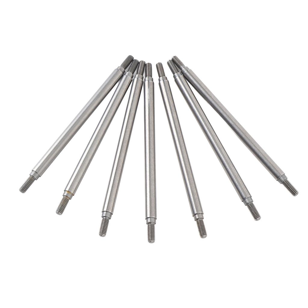 Full Car Tie Rod Kit 6mm Diameter Stainless Steel Easy Installation RC Connecting Rod Kit for Redcat