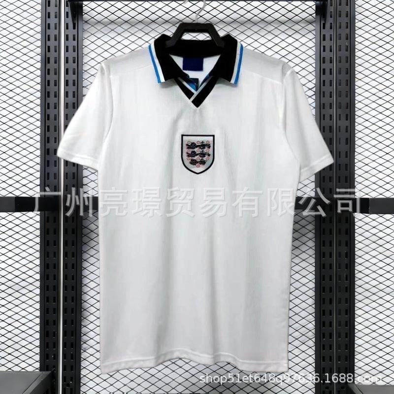 World Cup jersey England team retro football jersey No. 7 Beckham classic England commemorative jersey S