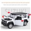 1/24 Scale Suzuki Jimny Alloy Off Road Diecast Model Hight Simulation Sond Light Pull Back Toy Decorative Trendy Ornaments Gifts