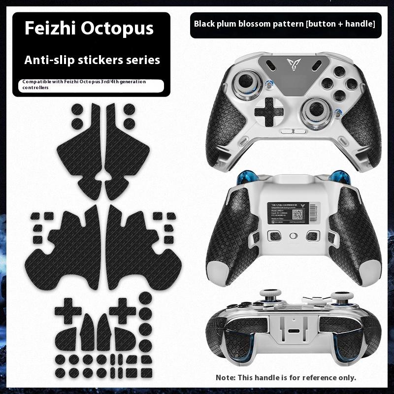 Anti-Slips Stickers For Flydigi Vader 3 Pro Flydigi Vader 4 Pro Wireless Game Handle Gaming Handle Buttons Non-Slip Tape Set