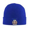 Coat of arms of Denmark  Knit Hat  Beanie Hats Gym Warm Soft Unisex Women Bonnet Hats Autumn Graphic Street Caps Gift Idea