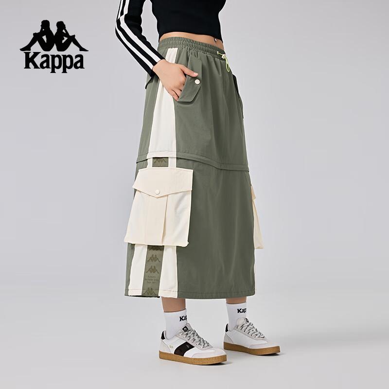 Kappa Women s 2024 Autumn Stretch Side-Stripe Skirt 160/64A