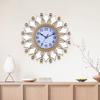 Clock Wall Clock Living Room Creative North Clock Bedroom Modern Simple Pastoral Home Silent Quartz Clock