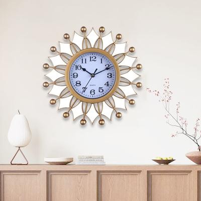Clock Wall Clock Living Room Creative North Clock Bedroom Modern Simple Pastoral Home Silent Quartz Clock