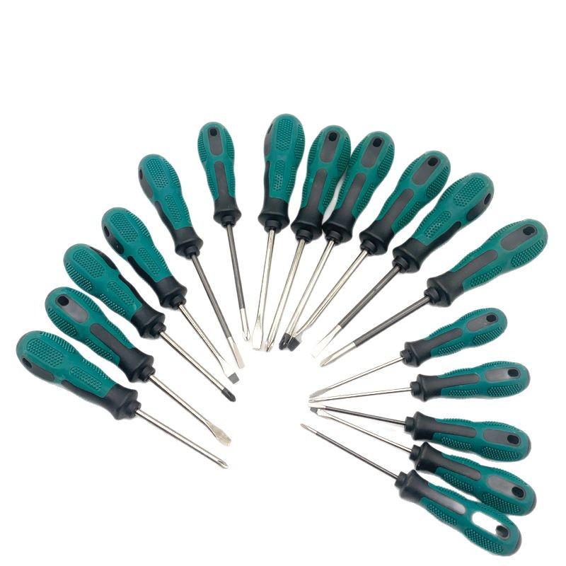 Industrial Magnetic Phillips Flathead Metric Screwdriver with Extended Handle Grip