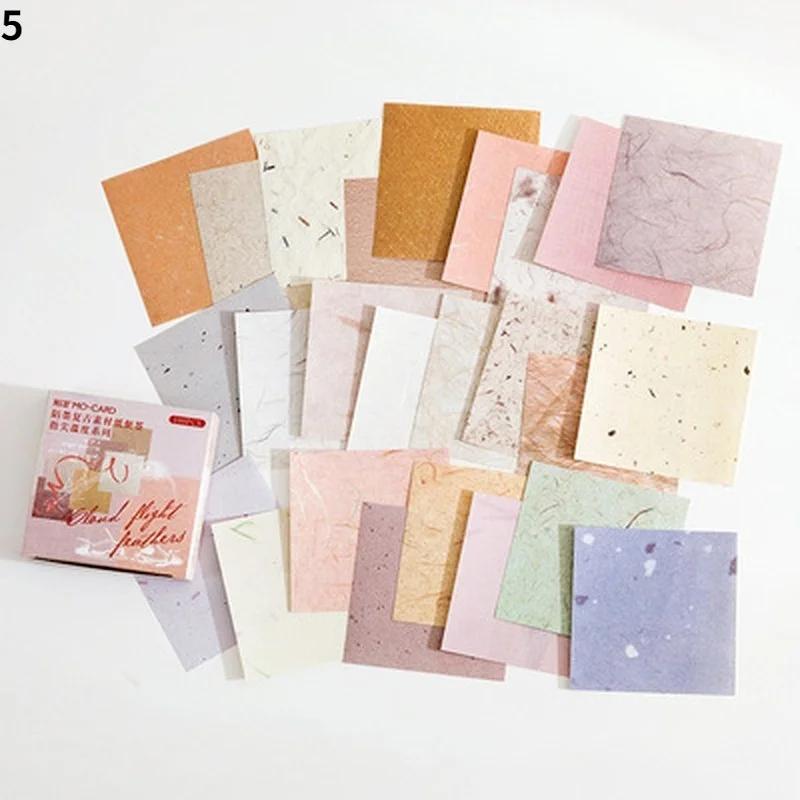 100 Pcs Creative Hand Account Paper Vintage Old Newspaper Butterfly Material Paper Decoration Photo Album Decoration Paper