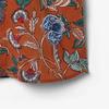 Kardo Ronen Camp Shirt  Floral Vine Print  Rust Kdf1m40002a49