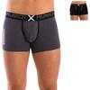 2er-Pack Boxershorts aus Stretch-Baumwolle MUDU0180 für Herren