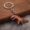 Keychain Pendant Dinosaur Shape Lightweight Durable Keychain Portable Creative Fun Keychain for Bags Car Keys