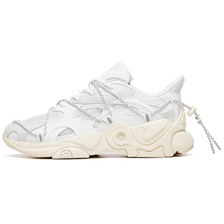 

Новая коллекция Anta Split Низкие спортивные повседневные кроссовки Женские Белые кровяные клетки 922028850-1 39