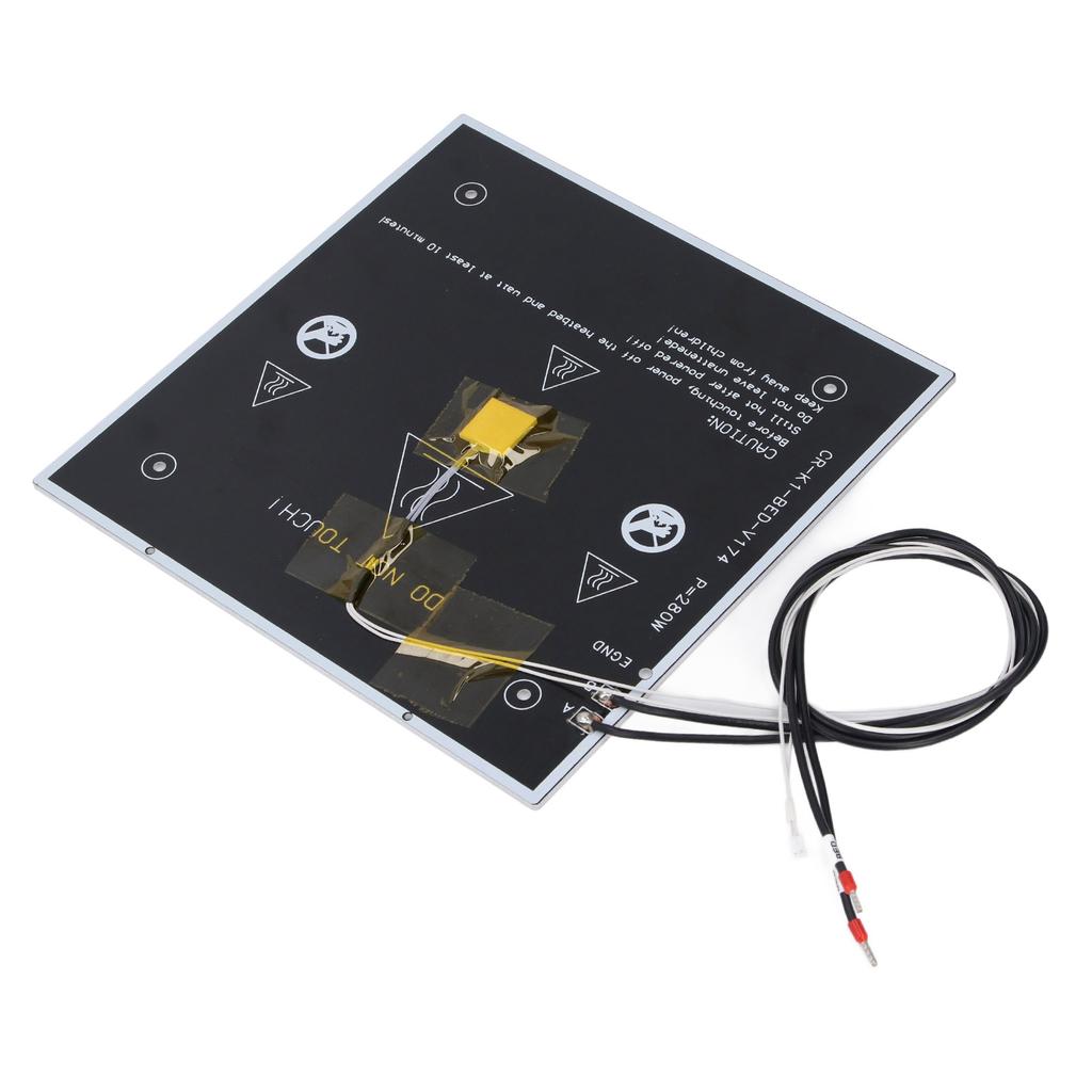 Heizbett-Kit 24V 280W Heizbett Aluminium Heiße Plattform für K1 K1C 3D-Drucker Ersatzteile