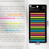 300 Sheets Rainbow Color Index Sticker Memo Pad Post-It Waterproof Transparent Sticky Notes School Supplies Kawaii Stationery