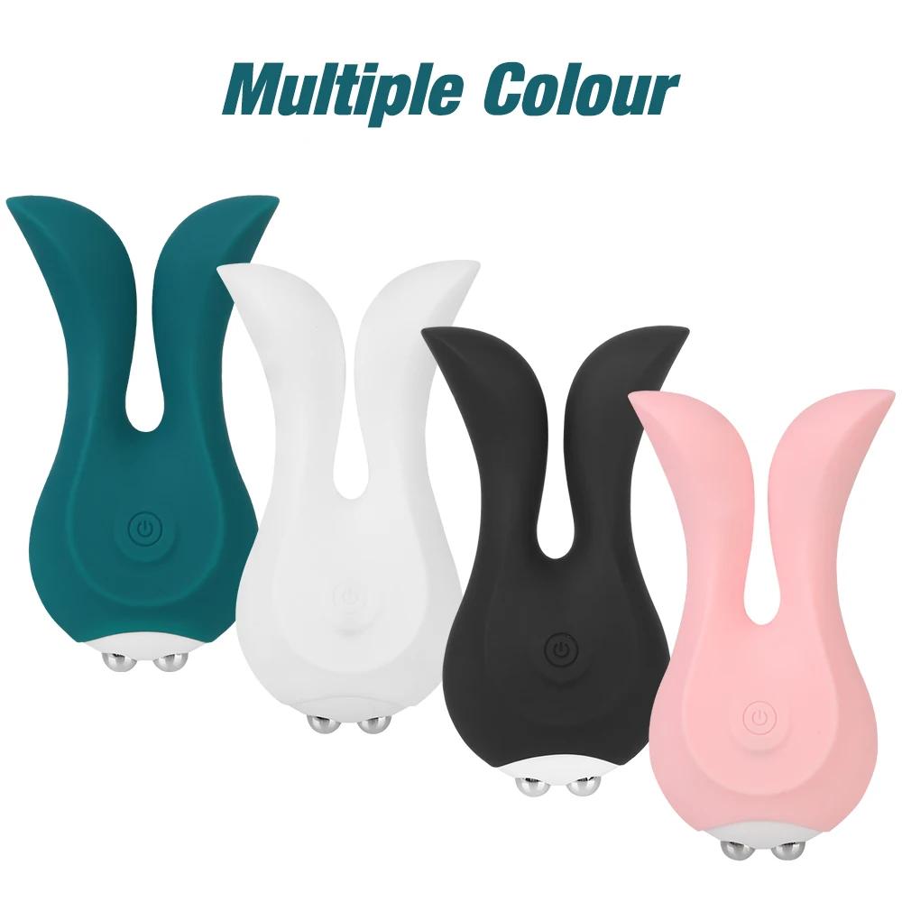 G-spot Vaginal Massager Breast Nipple Clitoris Stimulator Sex Toy for Women Men Cute Rabbit Vibrator Female Masturbation