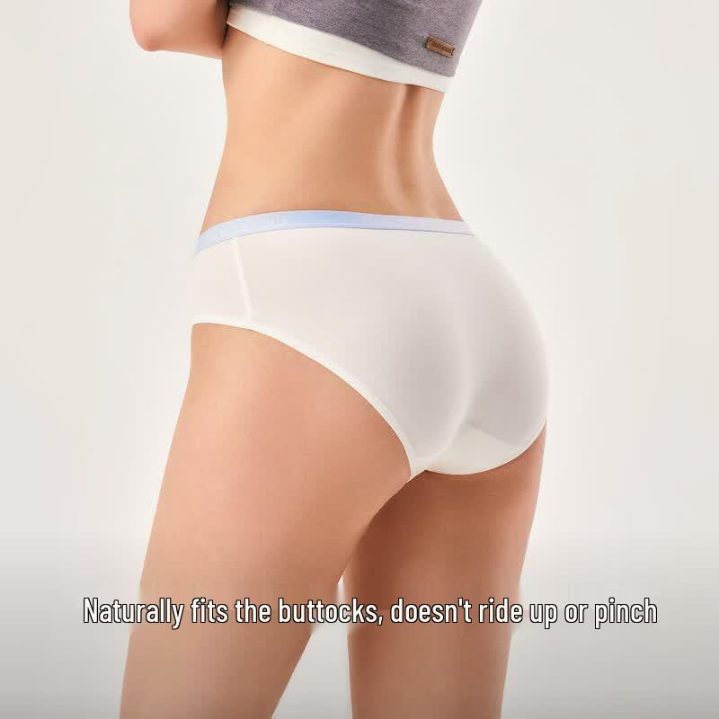 Teenie Weenie Women's Mid-Waist Cotton Briefs