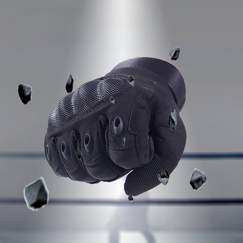 Outdoor Tactics Full Finger Gloves Non Slip Sun Protection Motorcycle Long Finger Sports Fitness Cycling Gloves