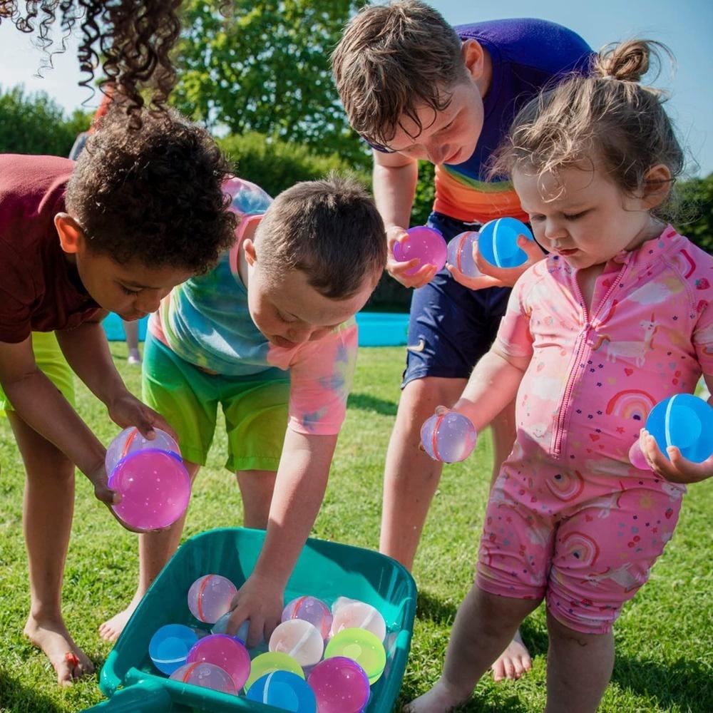 Globos De Agua Reutilizables De Llenado Rápido Silicona 14 P