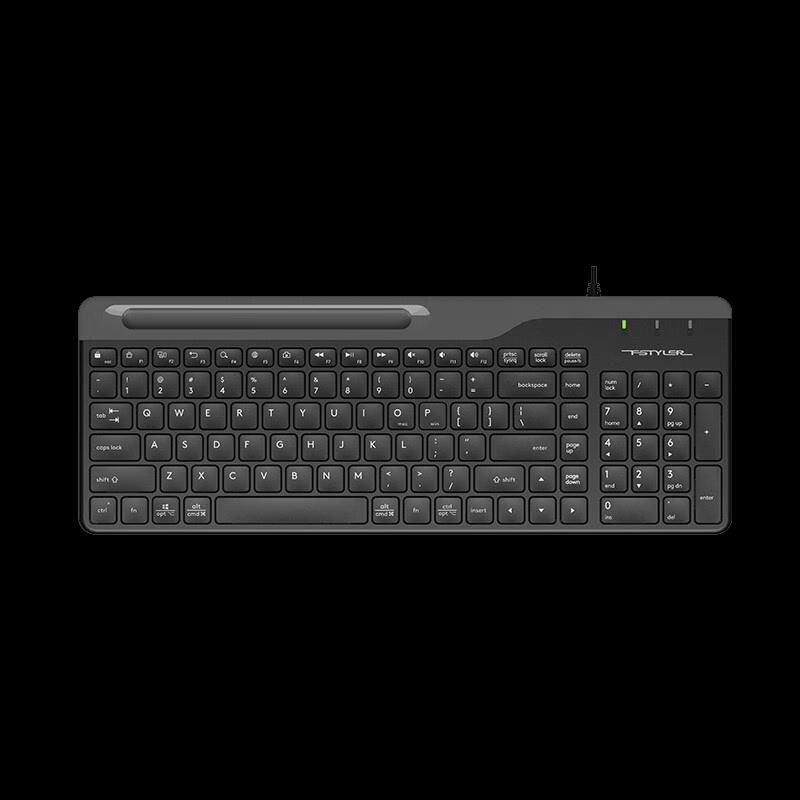 A4Tech FK25 Wired Ultra-Thin Silent Keyboard