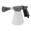 Foam Cannon Multifunctional Professional Sprayer Tool High Pressure Foam Washer Cannon for Water Flowers Carwash Gray