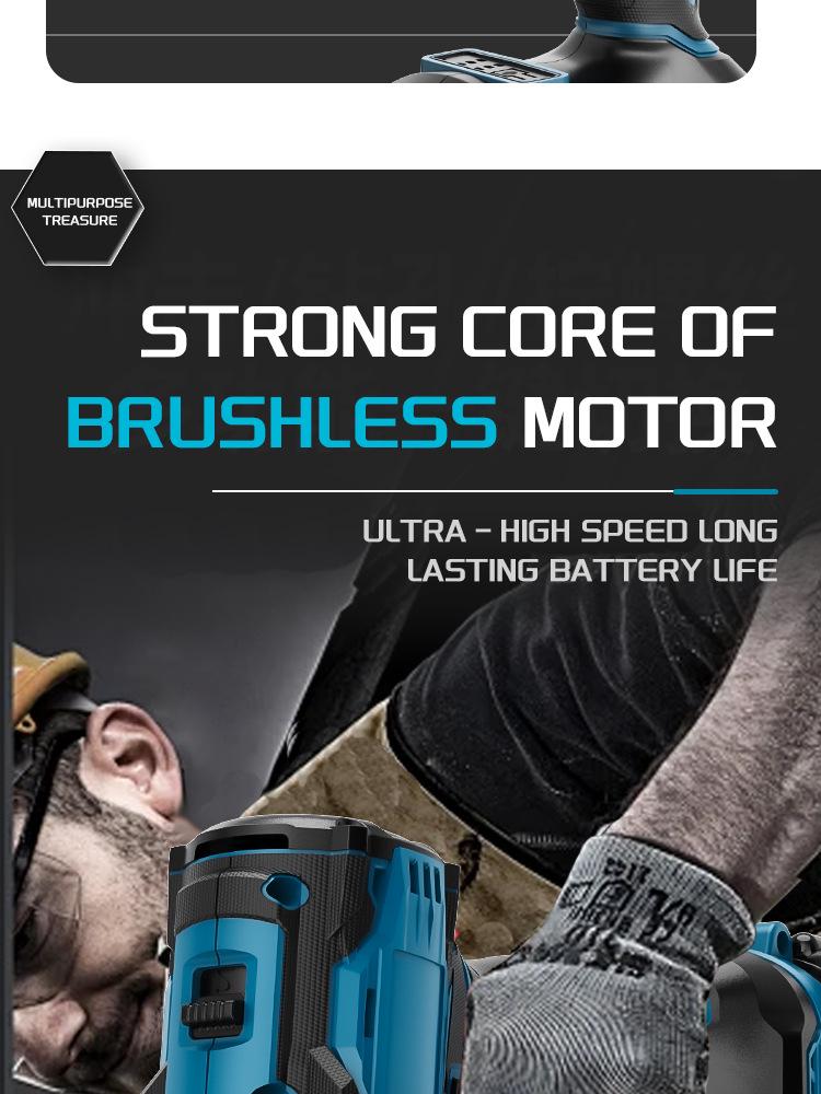 21V Dual Speed Cordless Hand Drill & Screwdriver with Lithium Battery
