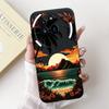 Beautiful Floral Painting Phone Case For Nothing Phone (3a) Pro Black Silicone Soft Cover For Nothing Phone3a 3a Pro Bumpers