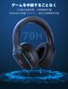 PS5 Gaming Headset Surround Sound Active Noise 50mm Drivers for 3D RGB Up to 70 Hours of Fast with Compatible with Xbox One [2.4G USB/Type-C