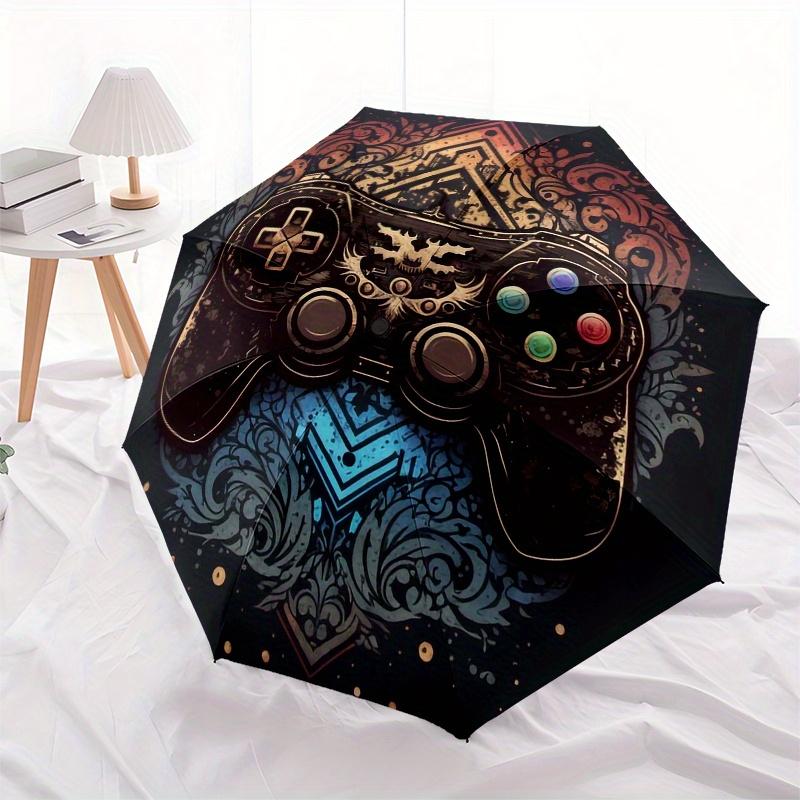 Vibrant Gaming Controller Art Mousepad - Perfect for Gamers!Umbrella, Portable 3-Fold Umbrella for Men & Women,Christmas Gift ES170