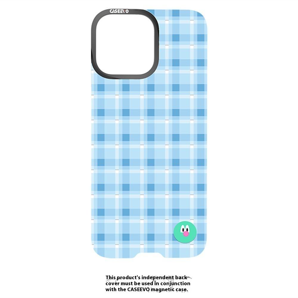 CASEEVO For iPhone 16 Pro Case Compatible with MagSafe TPU Acrylic Magnetic Phone Cover with Detachable Grid Backplate