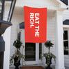 Eat The Rich Garden Flag 4x6 Ft Decor Outdoor Banner Sign Party Parade Breeze Home Fade Proof Flags